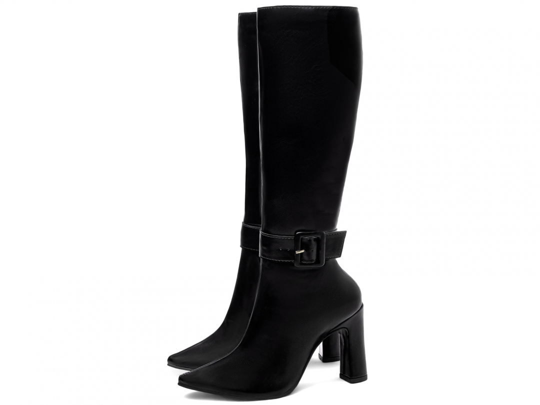 Bota Bico Fino Cano Longo