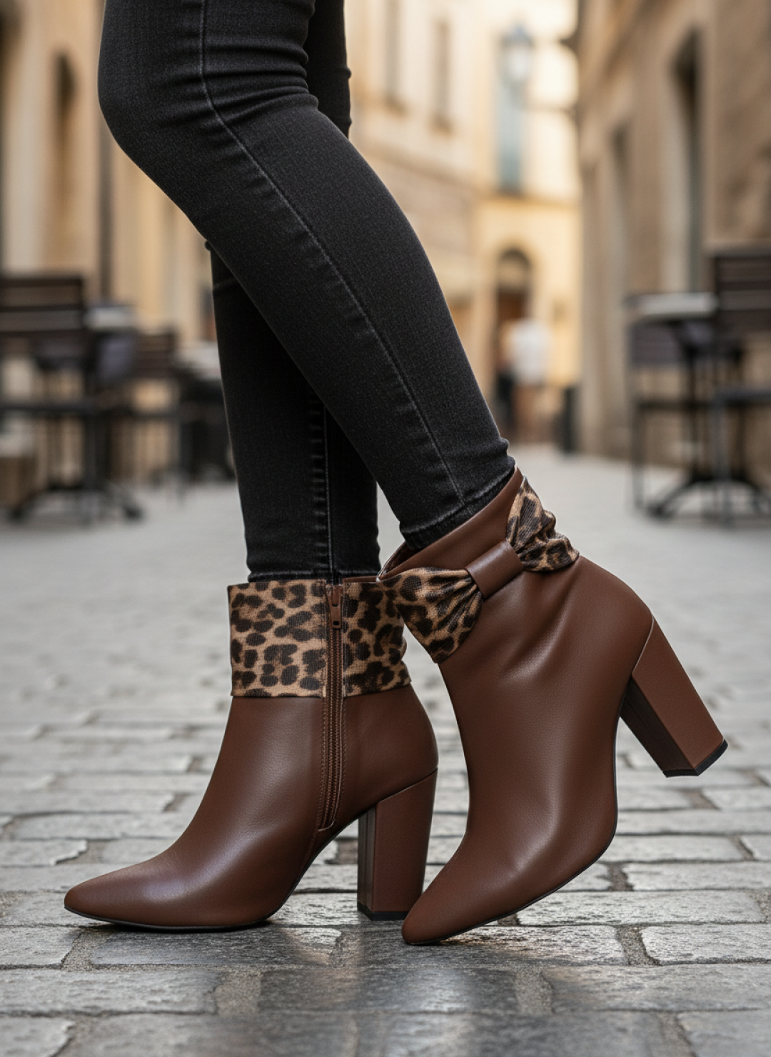 Bota Bico Fino Feminina
